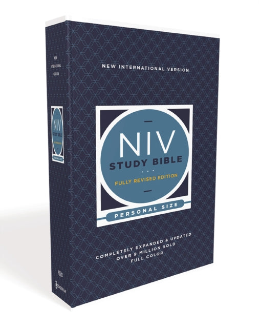 NIV Study Bible, Fully Revised Edition (Study Deeply. Believe Wholeheartedly.), Personal Size, Paperback, Red Letter, Comfort Print