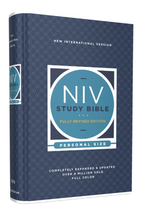 NIV Study Bible, Fully Revised Edition (Study Deeply. Believe Wholeheartedly.), Personal Size, Hardcover, Red Letter, Comfort Print