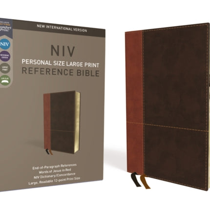 NIV Personal Size Reference Bible Large Print