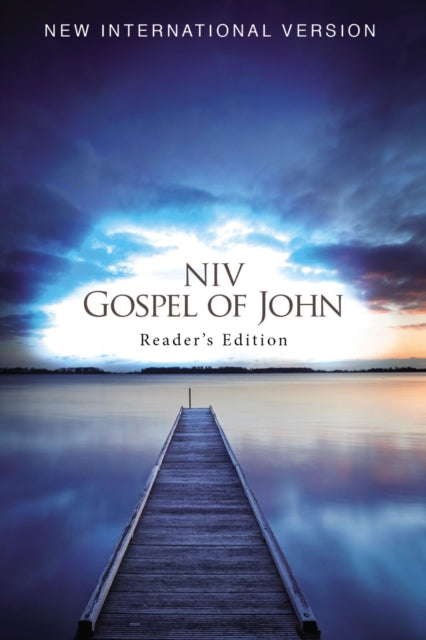 NIV, Gospel of John, Reader's Edition, 25 Pack