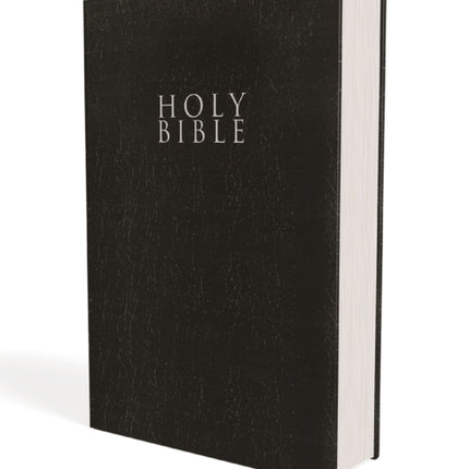 NIV, Gift and Award Bible, Leather-Look, Black, Red Letter, Comfort Print