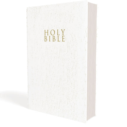 NIV, Gift and Award Bible, Leather-Look, White, Red Letter, Comfort Print