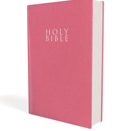 NIV, Gift and Award Bible, Leather-Look, Pink, Red Letter, Comfort Print