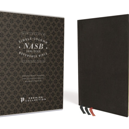 NASB SingleColumn Reference Bible Wide Margin