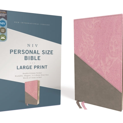 Niv Personal Size Bible Large Print Leathersoft