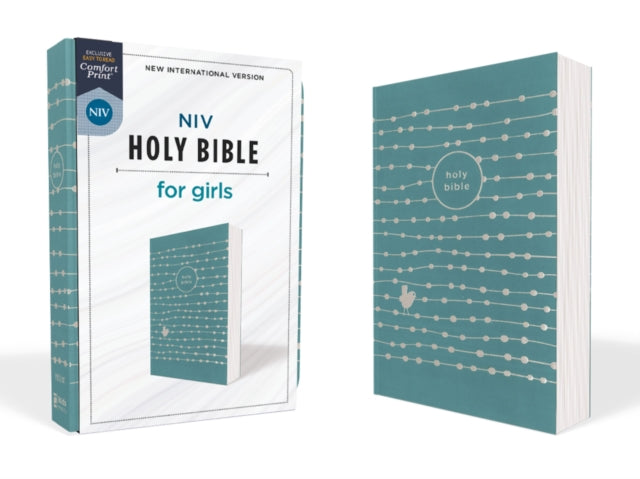 NIV, Holy Bible for Girls, Soft Touch Edition, Leathersoft, Teal, Comfort Print