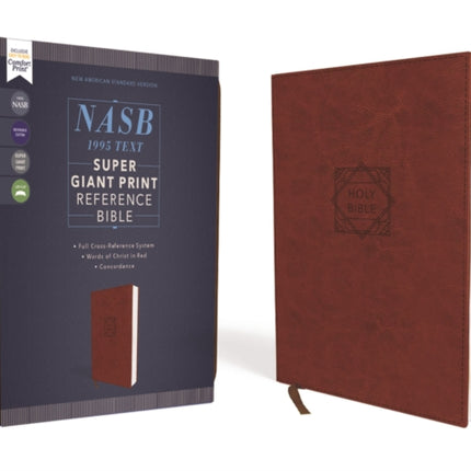 NASB Super Giant Print Reference Bible