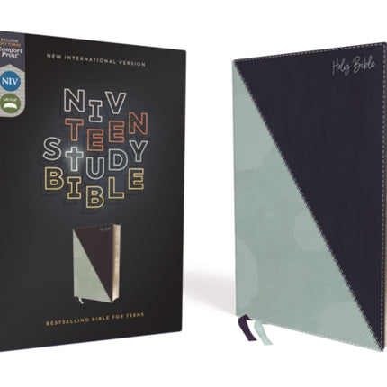 NIV, Teen Study Bible (For Life Issues You Face Every Day), Leathersoft, Teal, Comfort Print