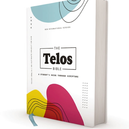 NIV, The Telos Bible, Hardcover, Comfort Print: A Student’s Guide Through Scripture