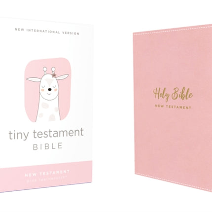 NIV, Tiny Testament Bible, New Testament, Leathersoft, Pink, Comfort Print