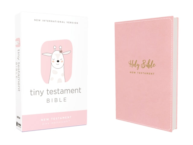 NIV, Tiny Testament Bible, New Testament, Leathersoft, Pink, Comfort Print