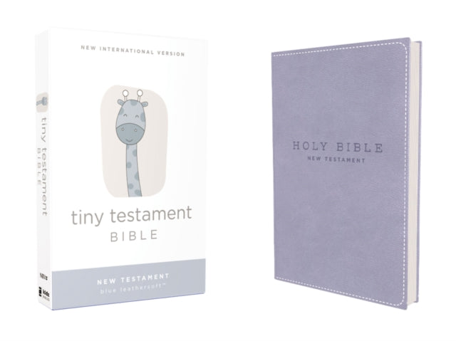 NIV, Tiny Testament Bible, New Testament, Leathersoft, Blue, Comfort Print