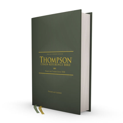 ESV Thompson ChainReference Bible Hardcover Green