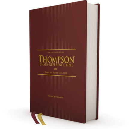 NKJV, Thompson Chain-Reference Bible, Hardcover, Red Letter, Comfort Print