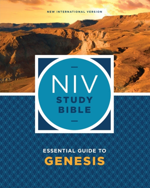 NIV Study Bible Essential Guide to Genesis, Paperback, Red Letter, Comfort Print