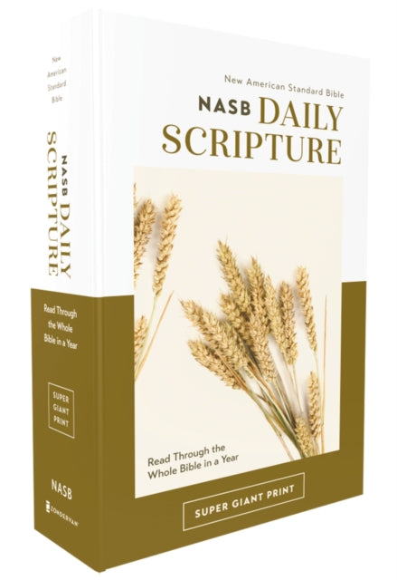 NASB Daily Scripture Super Giant Print Paperback