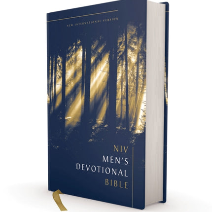 NIV, Men's Devotional Bible (By Men, for Men), Hardcover, Comfort Print