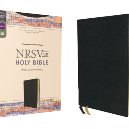 NRSVue, Holy Bible, Leathersoft, Black, Comfort Print