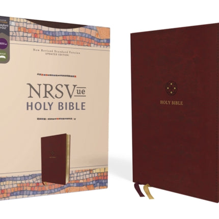 NRSVue, Holy Bible, Leathersoft, Burgundy, Comfort Print