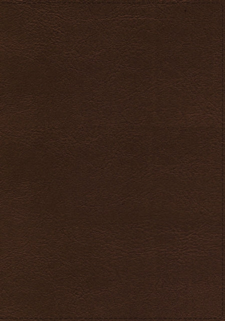 ESV, Thompson Chain-Reference Bible, Leathersoft, Brown, Red Letter, Thumb Indexed