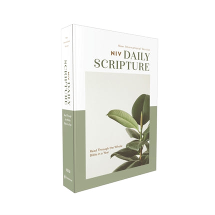NIV Daily Scripture Paperback WhiteSage Comfort