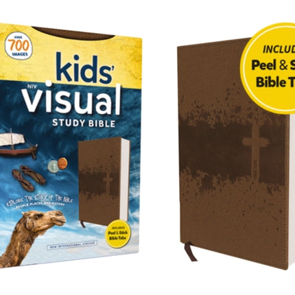 Niv Kids Visual Study Bible Leathersoft Bronze