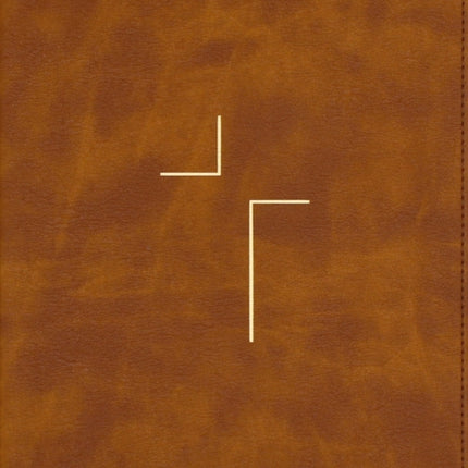 The Jesus Bible NIV Edition Leathersoft Tan Comfort Print