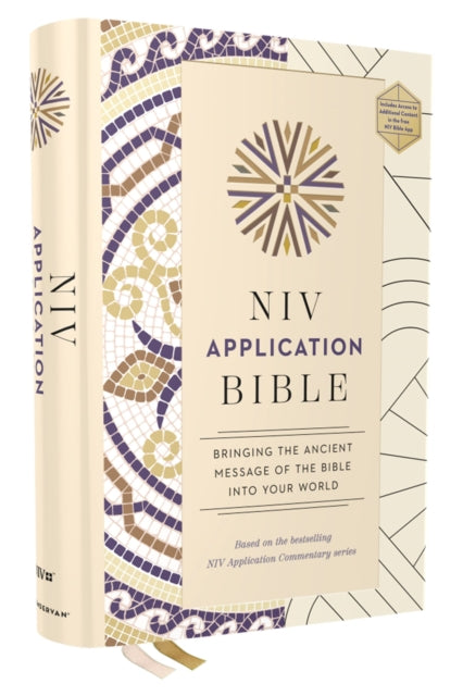 NIV Application Bible Hardcover MultiCream Red Letter Comfort Print