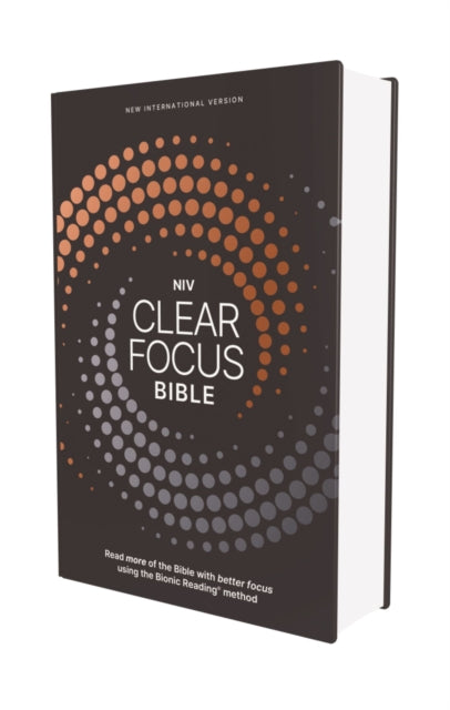 NIV Clear Focus Bible Hardcover CharcoalCopper