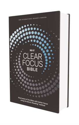 NIrV Clear Focus Bible Hardcover CharcoalBlue