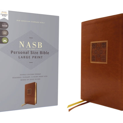 Nasb Personal Size Bible Large Print Leathersoft