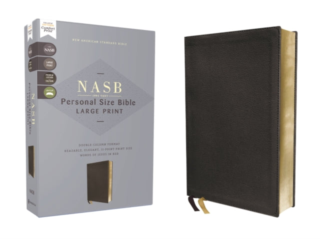 Nasb Personal Size Bible Large Print Genuine