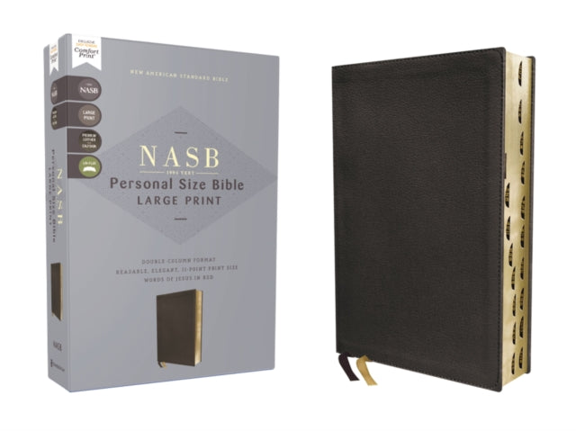 NASB Personal Size Bible Large Print Genuine