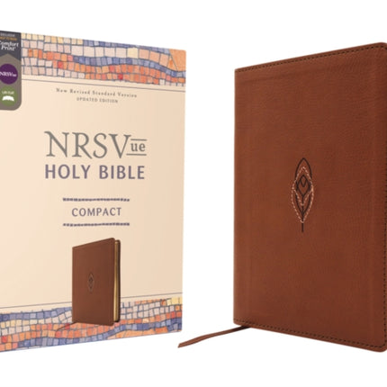 NRSVue Holy Bible Compact Leathersoft Brown