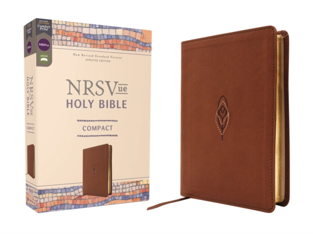 NRSVue Holy Bible Compact Leathersoft Brown