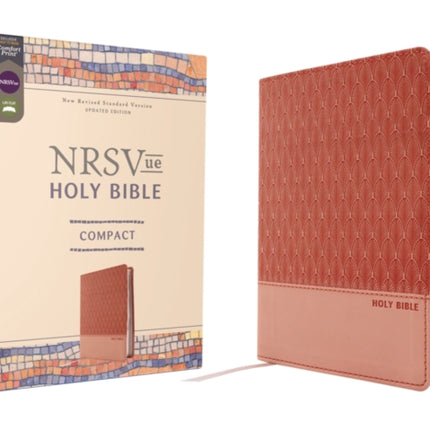 NRSVue Holy Bible Compact Leathersoft Peach