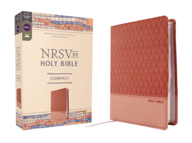 NRSVue Holy Bible Compact Leathersoft Peach