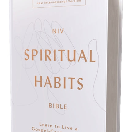 NIV Spiritual Habits Bible Hardcover Red Letter Comfort Print