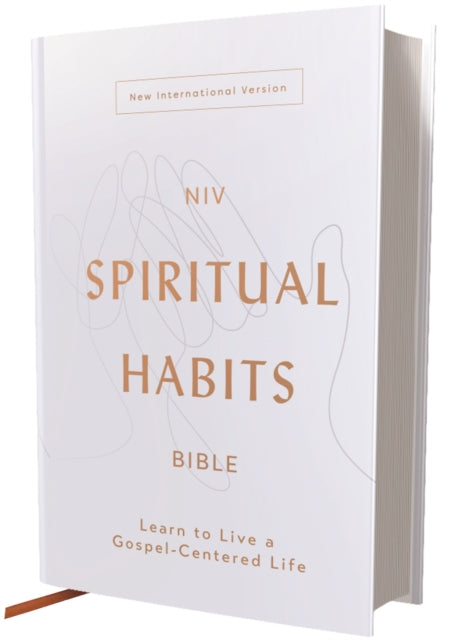 NIV Spiritual Habits Bible Hardcover Red Letter Comfort Print