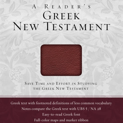 A Reader's Greek New Testament: Third Edition