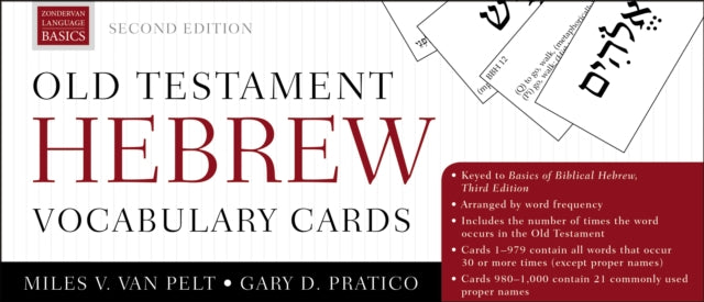 Old Testament Hebrew Vocabulary Cards
