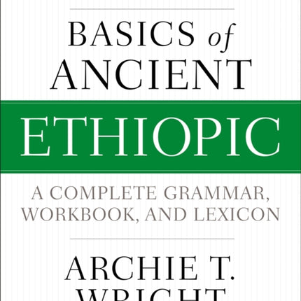 Basics of Ancient Ethiopic