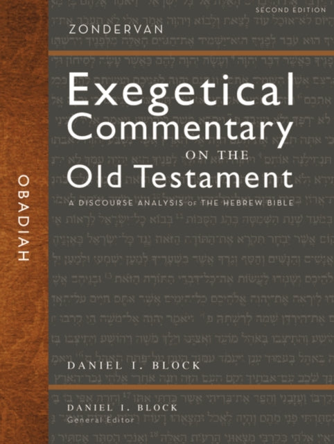 Obadiah: A Discourse Analysis of the Hebrew Bible