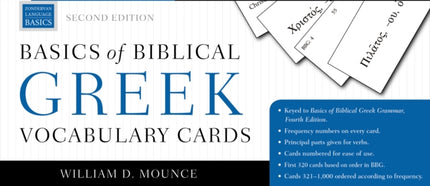 Basics of Biblical Greek Vocabulary Cards: Second Edition