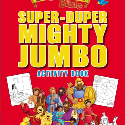 The Beginner's Bible Super-Duper, Mighty, Jumbo Activity Book