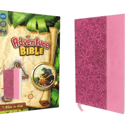 NIV, Adventure Bible, Leathersoft, Pink, Full Color