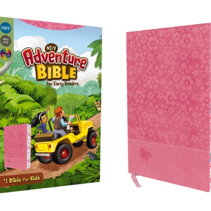 NIrV, Adventure Bible for Early Readers, Leathersoft, Pink, Full Color