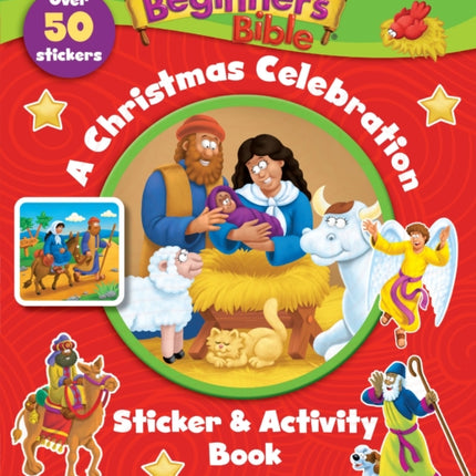 The Beginner's Bible A Christmas Celebration Sticker and Activity Book