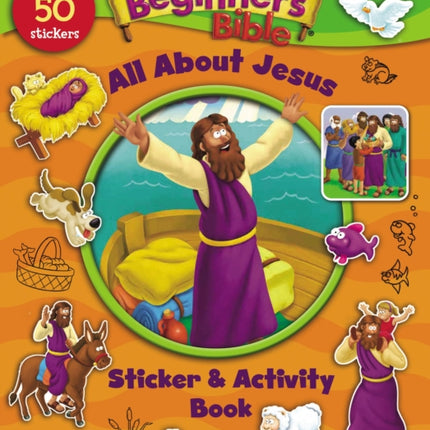 The Beginner's Bible All About Jesus Sticker and Activity Book