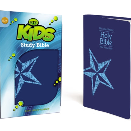 KJV, Kids Study Bible, Leathersoft, Blue